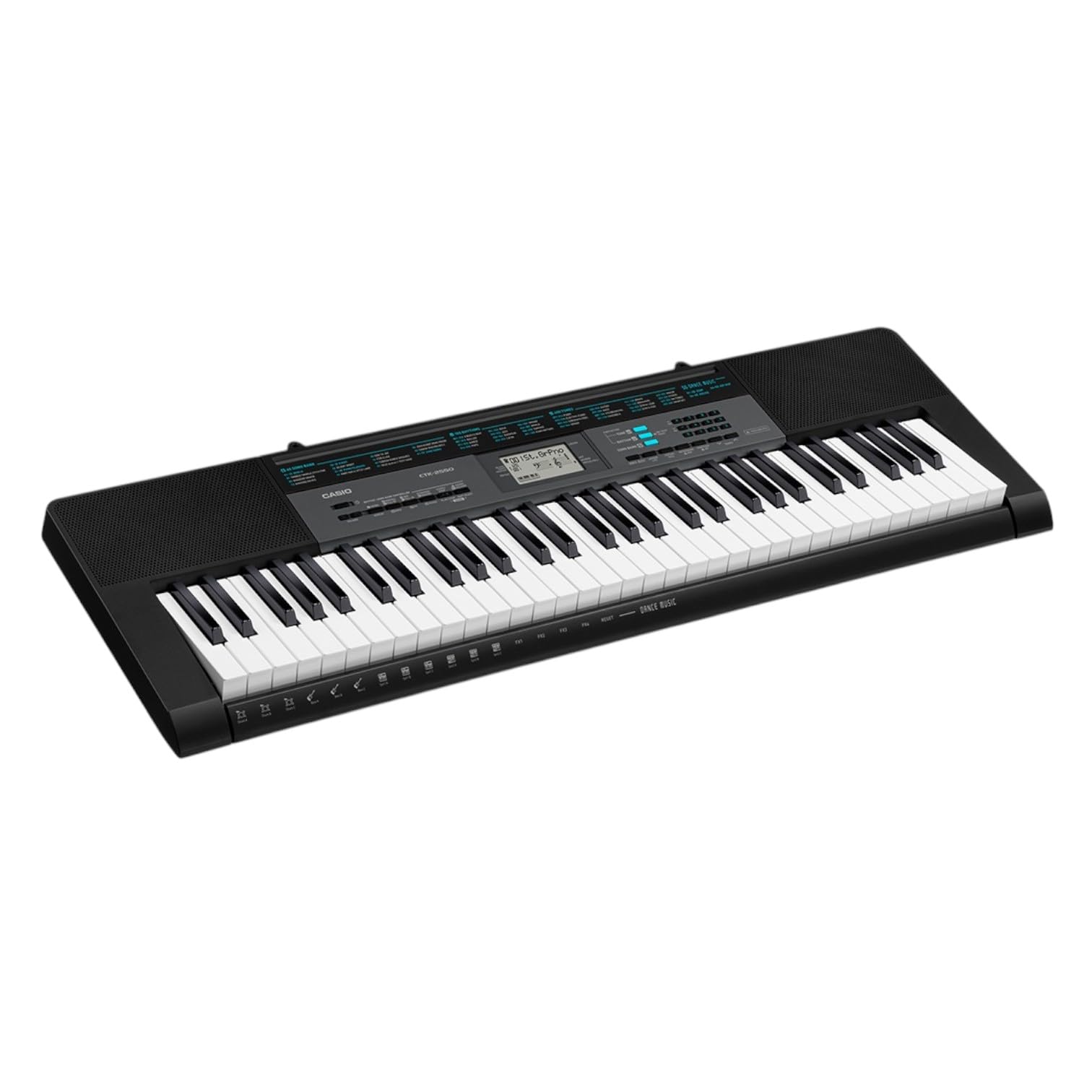家具 CASIO CTK-2550 Casio Teclado Premium CTK-2550 PPK 61 Teclas com Suporte, Fones de