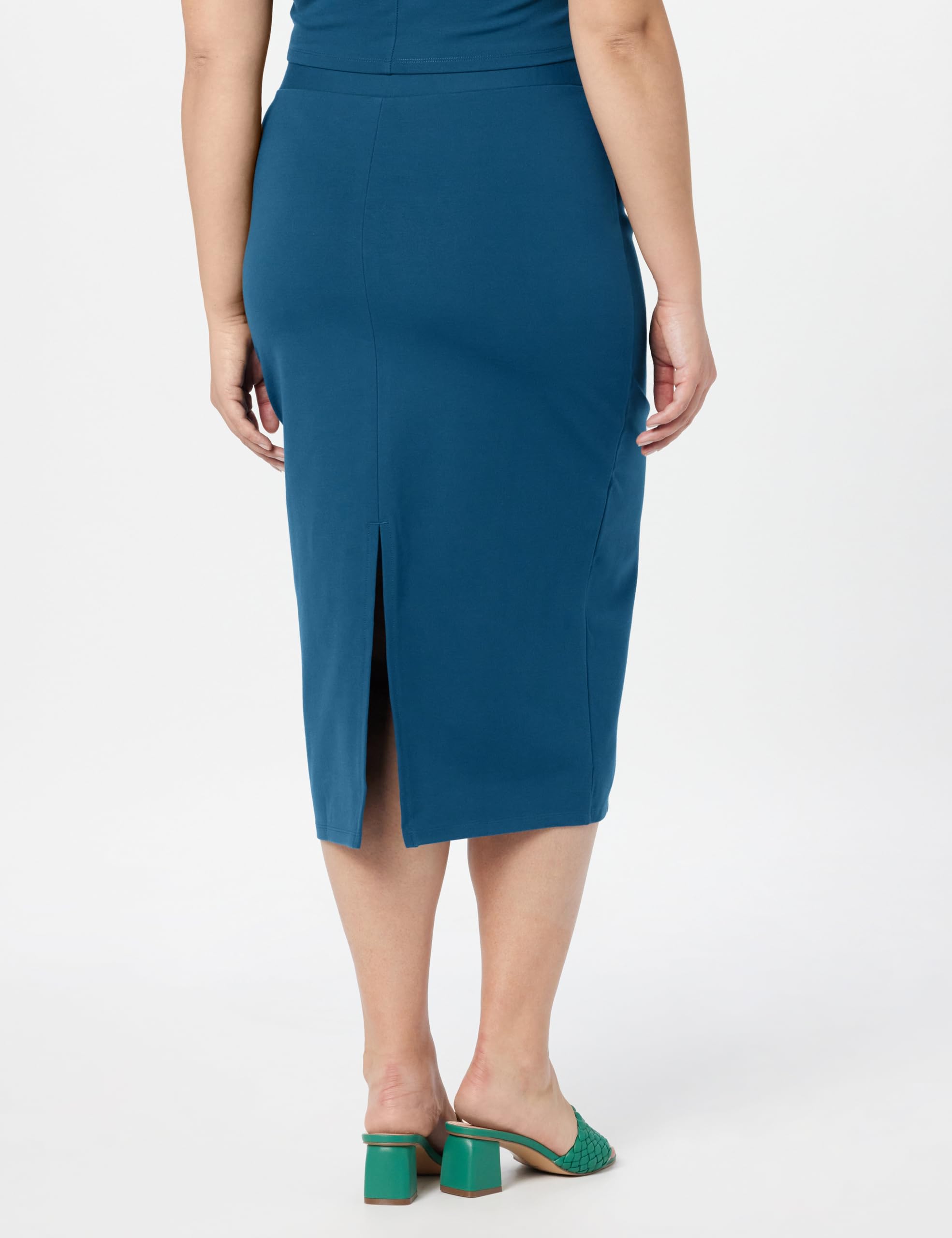 The Drop Esmeralda Midi Skirt Falda Midi Mujer