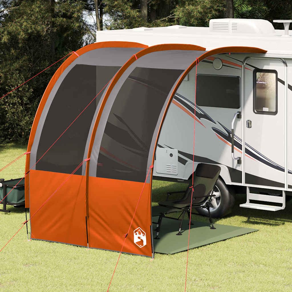 vidaXL Tarp résistant à l'eau Arche avec Toit 260 x 200 x 260 cm, Auvent Moderne pour Jardin et terrasse, étanche, abri de Camping, Pare-Vent, Ombre Portable, Installation Facile