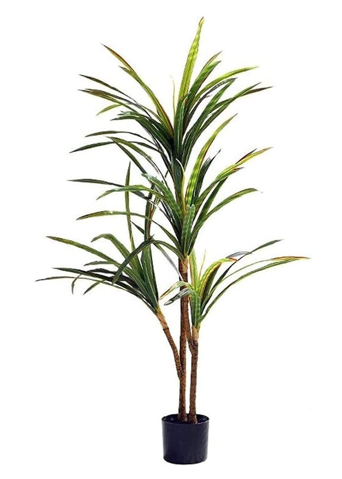 CVdrtyED Artificial Tree Plant Artificial Tree Includes Pot Dracaena Plants Greenery Simulation Home Green Decor Potted Decor(E)