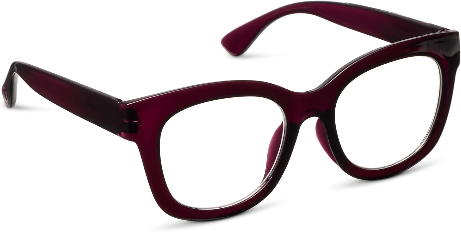 Peepers by PeeperSpecs Oprah's Favorite Center Stage Women's Oversized Blue Light Blocking Reading Glasses - Image 2