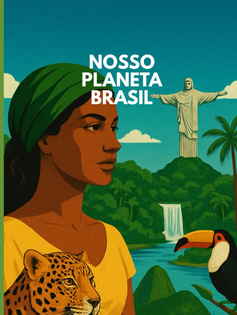 Livro para colorir Brazil: Nosso planeta brasil