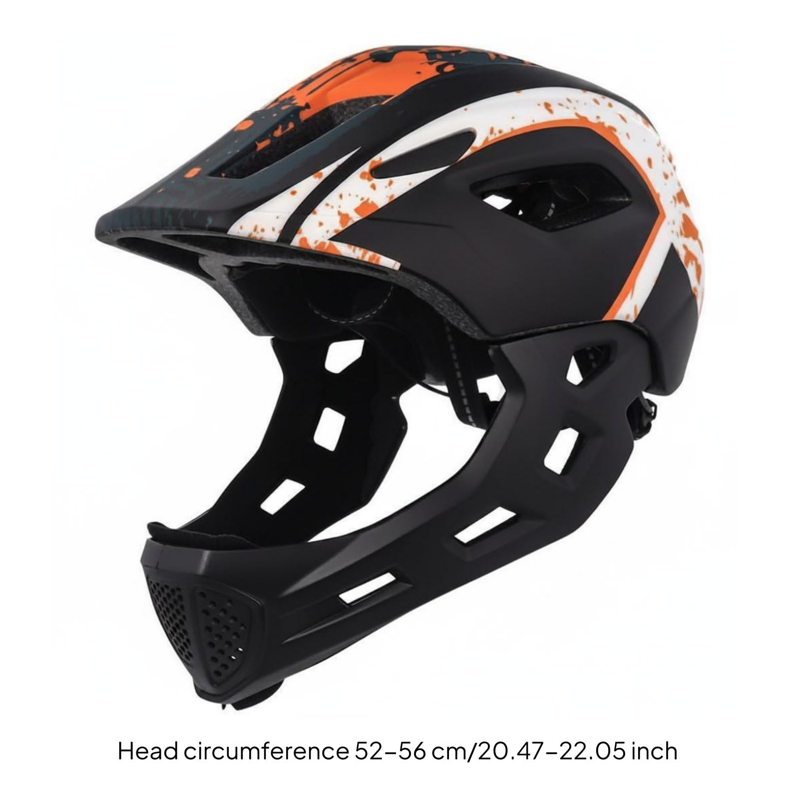 Baoblaze Kids Headgear Casco Infantil Bicicleta Patines Monopatín Cobertura Completa con Ajuste Rápido Ventilación Eficiente Carcasa Aerodinámica PC Ligero, Color to 1, S 52-56cm