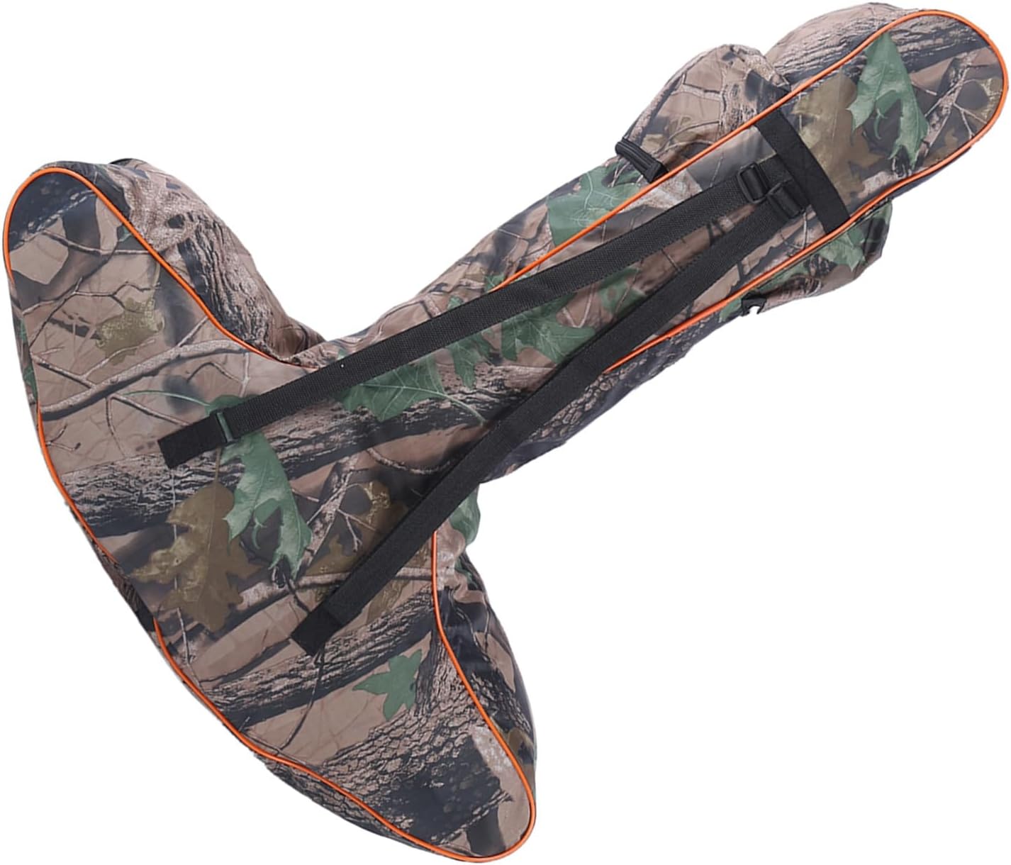 Soft Case Camo Archery Bow Storage Bag with Backpack Straps Oxford Cloth T Shape Bow Bag Adjustable Archery Case