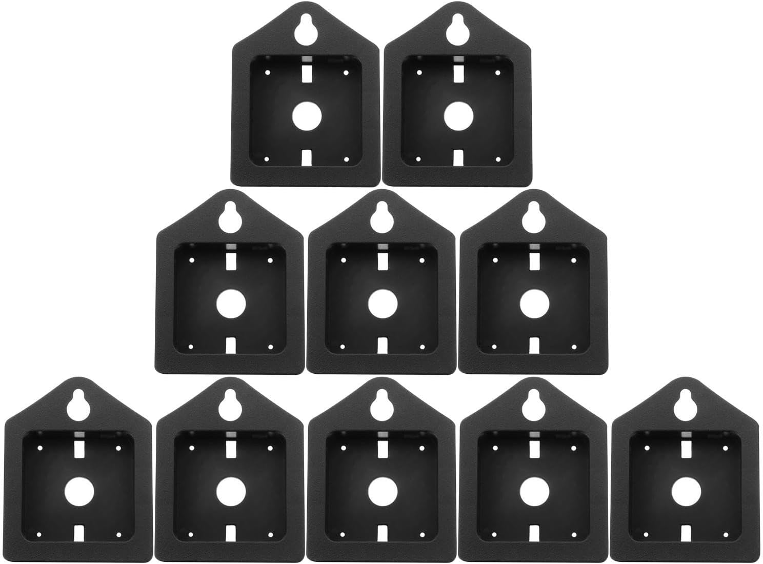 10Pcs Clock Movement Back Cover Office Spare Part Home Back Cover Repair Kit|Collectibles