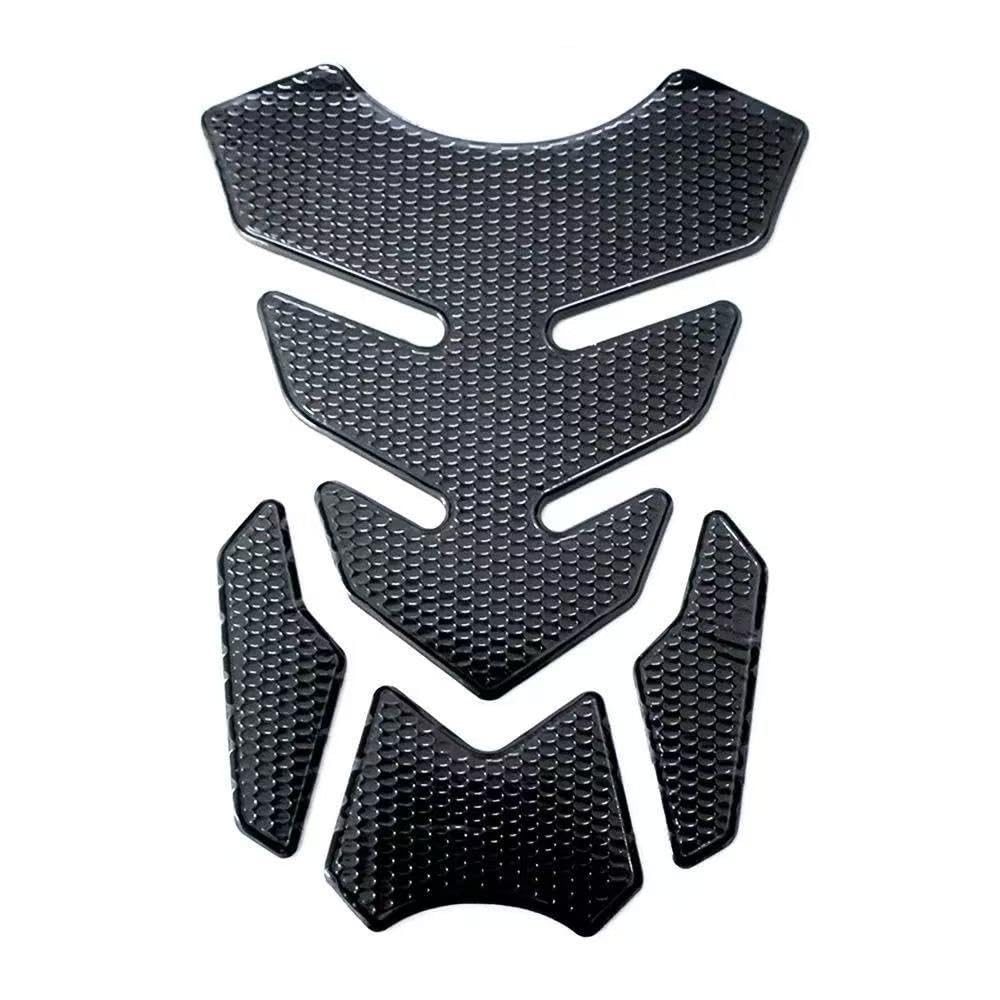Tryagat Motorcycle Tank Pad for Yamaha NMAX155 NMAX125 N MAX 125 155 X MAX 300 MT15 MT125, Fishbone Paint Protector Decal Fuel Gas Tank Sticker Knee Traction Side Grip Pad,A
