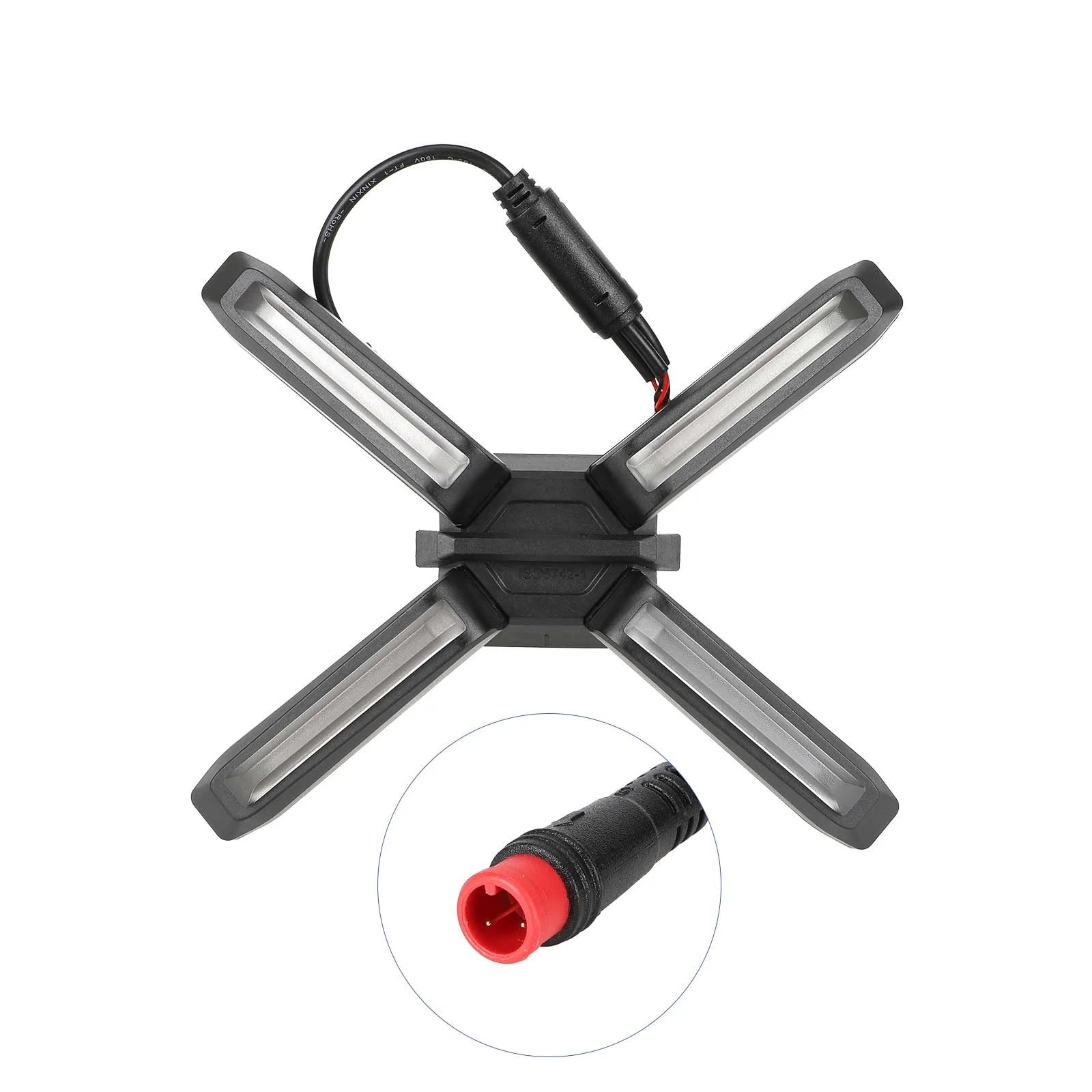 myBESTscooter – Luce anteriore di ricambio per scooter elettrico Segway Ninebot ZT3 Pro