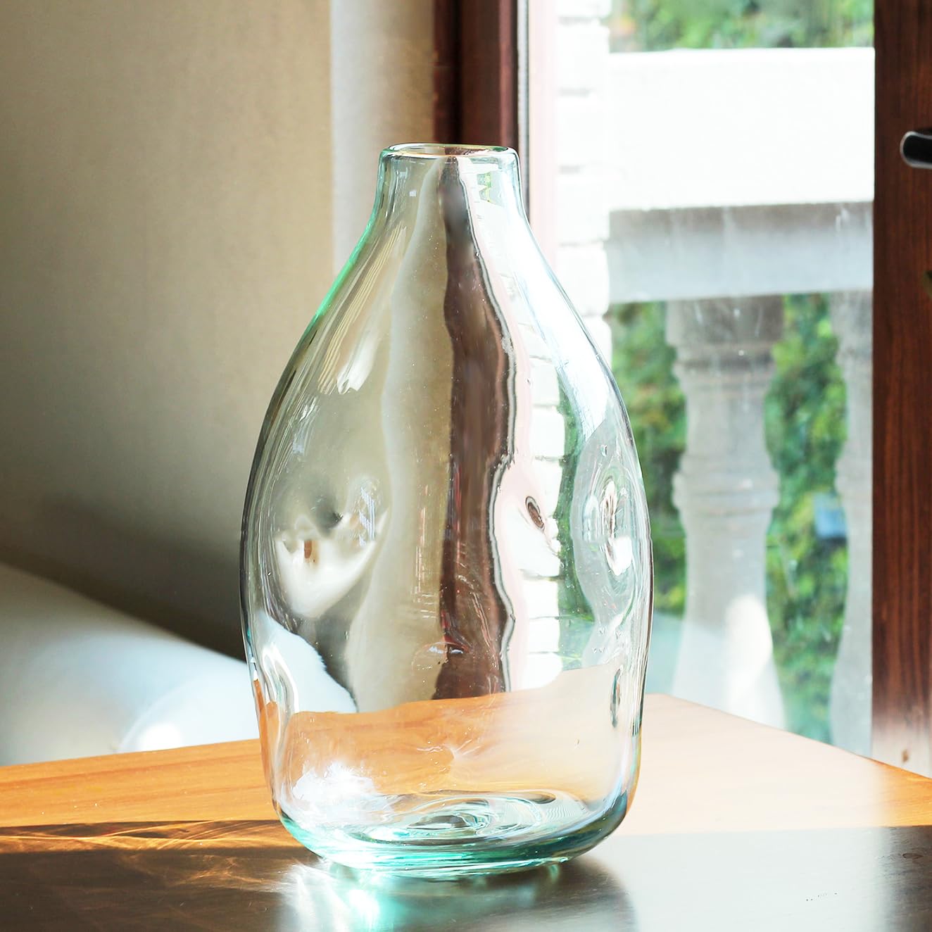 Vasi Trasparenti per centrotavola, Vaso Grande vasi di Fiori in Vetro per Bouquet, vasi in Vetro Decorazioni per la casa jarrones Moderni Decorativi,A