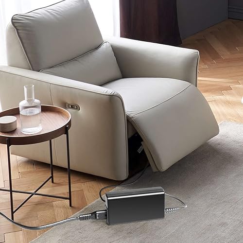 Miniatura 2 de Silla reclinable eléctrica de 29 V, adaptador de CA de 2 pines compatible con Changzhou Kaidi Electrical KDDY001 KDDY008 KDDY008H KDDY001B KDDY001A