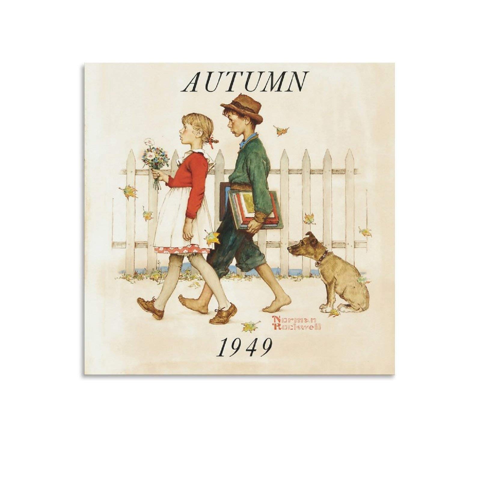 ノーマンロックウェル Norman Rockwell 「AUTUMN」