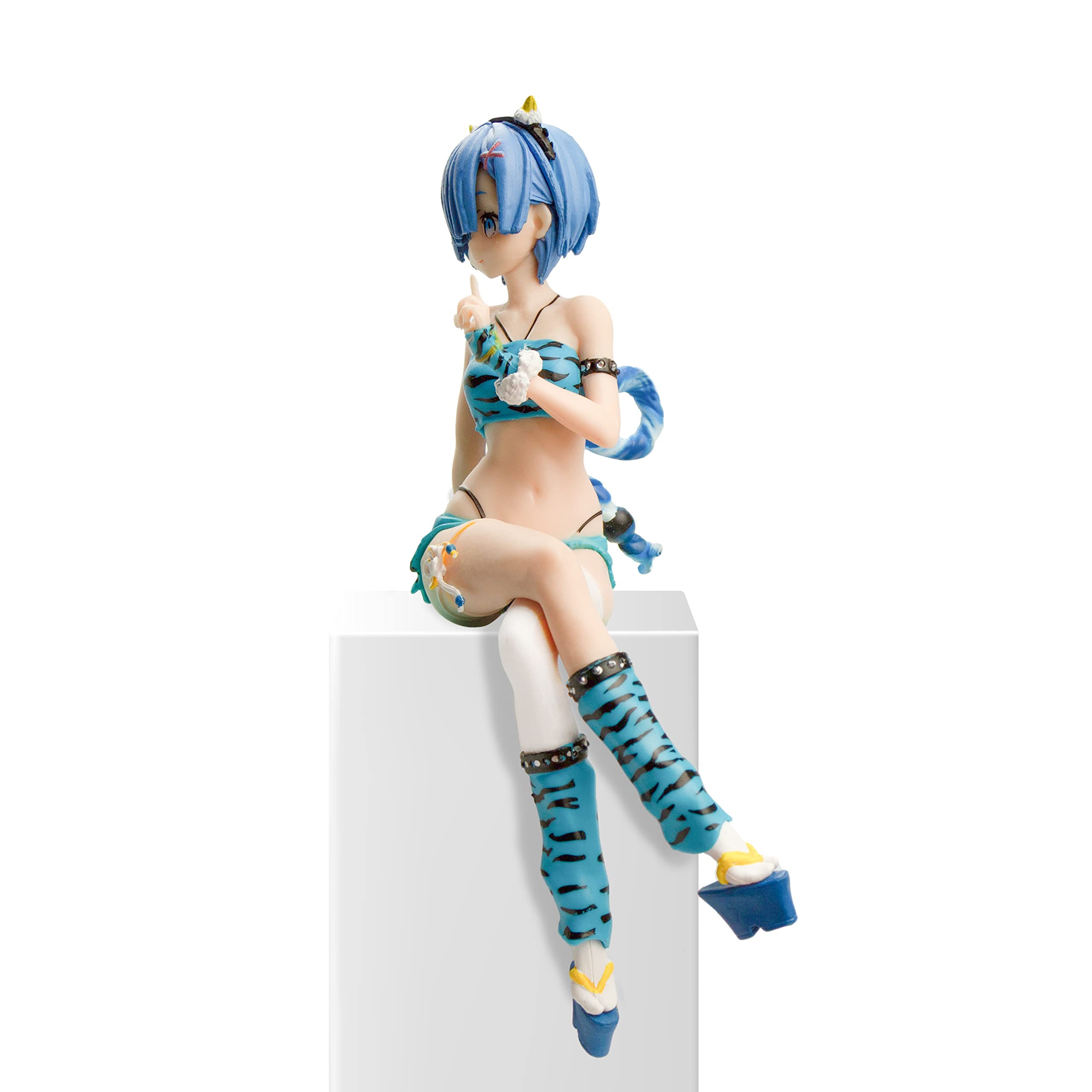 Amazon.com: NINJAMO Re Zero Rem Setsubun Oni Version Cute