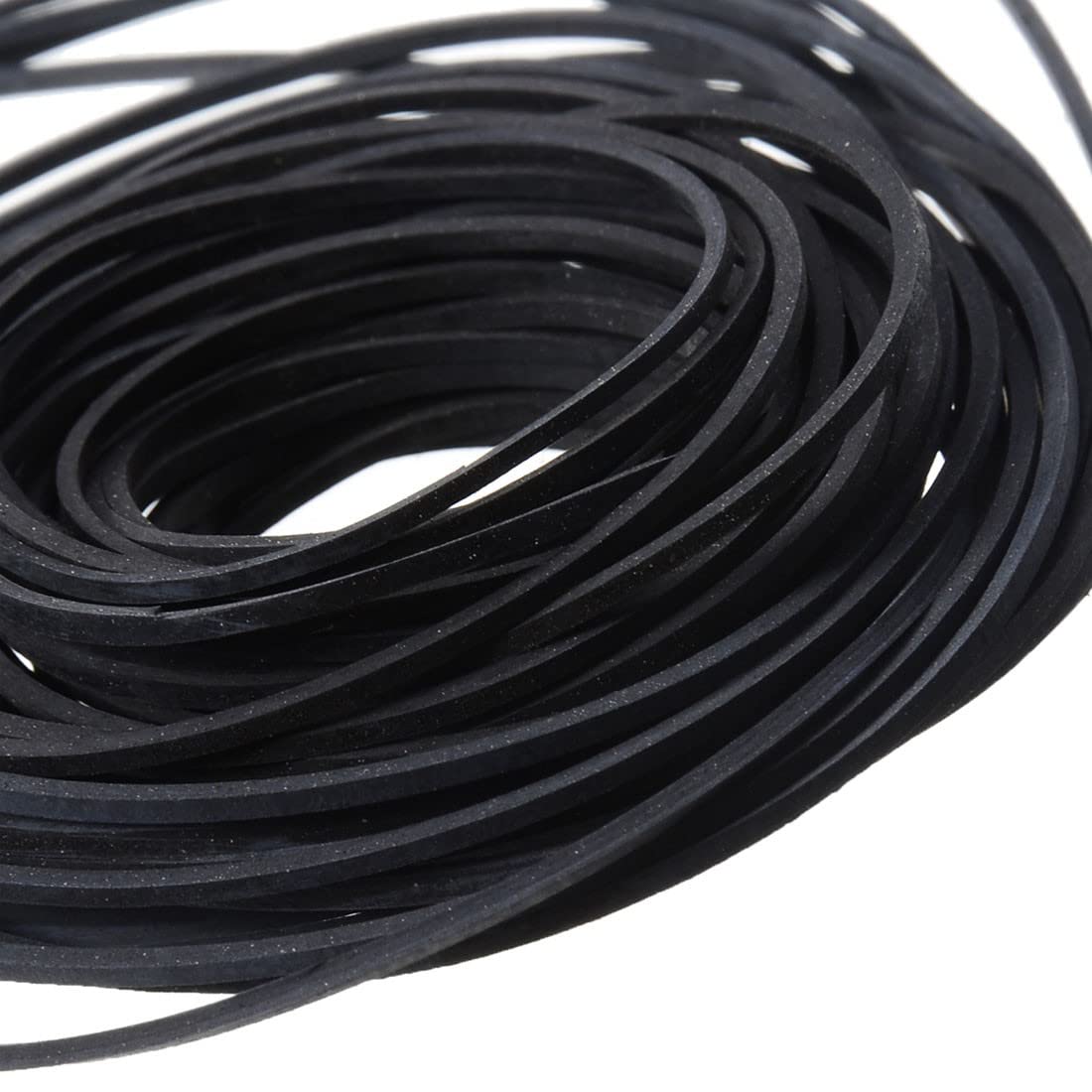 50 Cinghie Di Gomma Per Ricambio Lettori Cassette E Registratori, Assortite, 5.31 Pollici