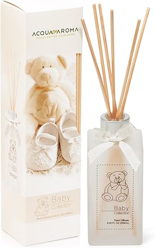 Miniatura 5 de Acqua Aroma Baby Collection Difusor de varillas 8.45 onzas líquidas (8.5 fl oz)
