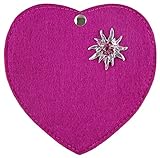 Besetzt mit schönem Strass Edelweiß