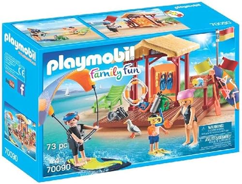 Playmobil Juego de lecciones de deportes acuáticos