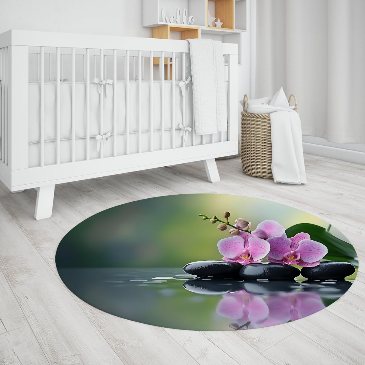 Tapis femme rousse 120cm pour déco salon et chambre dortoir