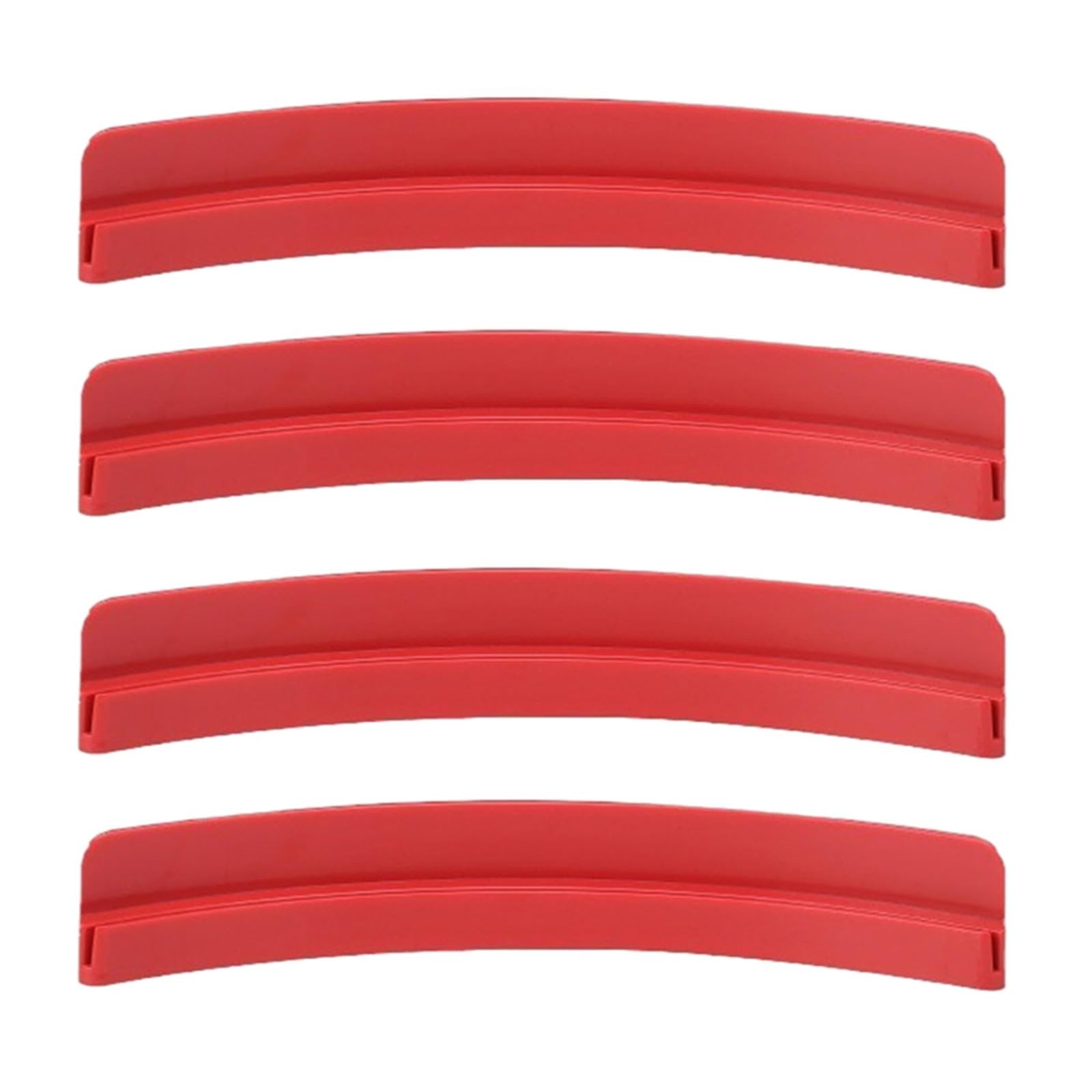Hsioluted Red 4Pcs Playing Card Holder Board Game Seats Playing Card Holder Deck Stand Tray Rack For Organizing Cards Double Layer