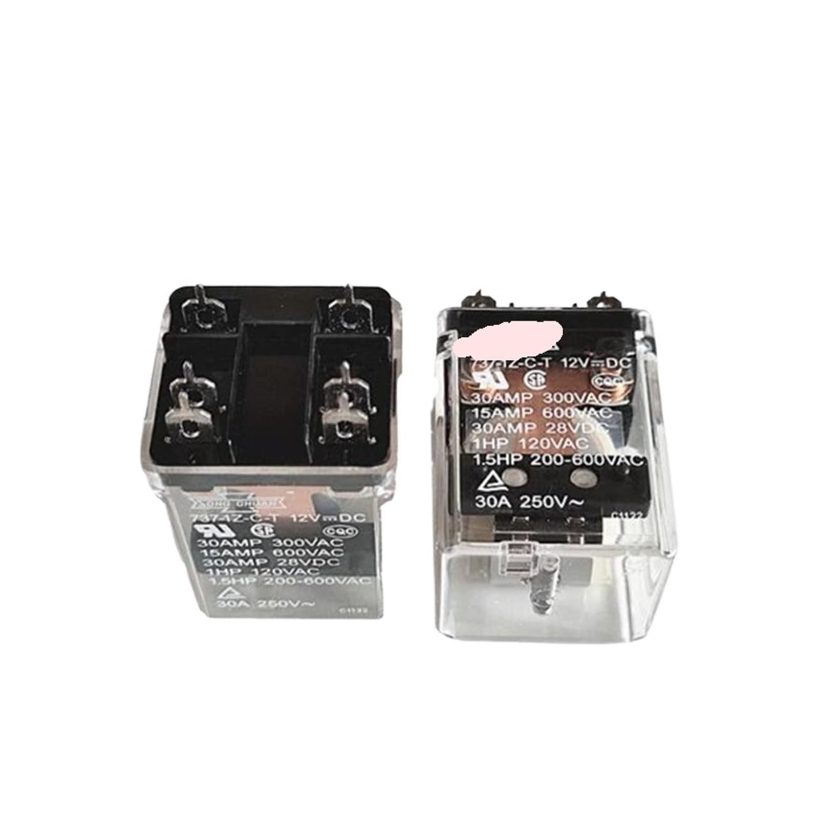 Relais 12V 30A 6 broches composant électronique commutation auto