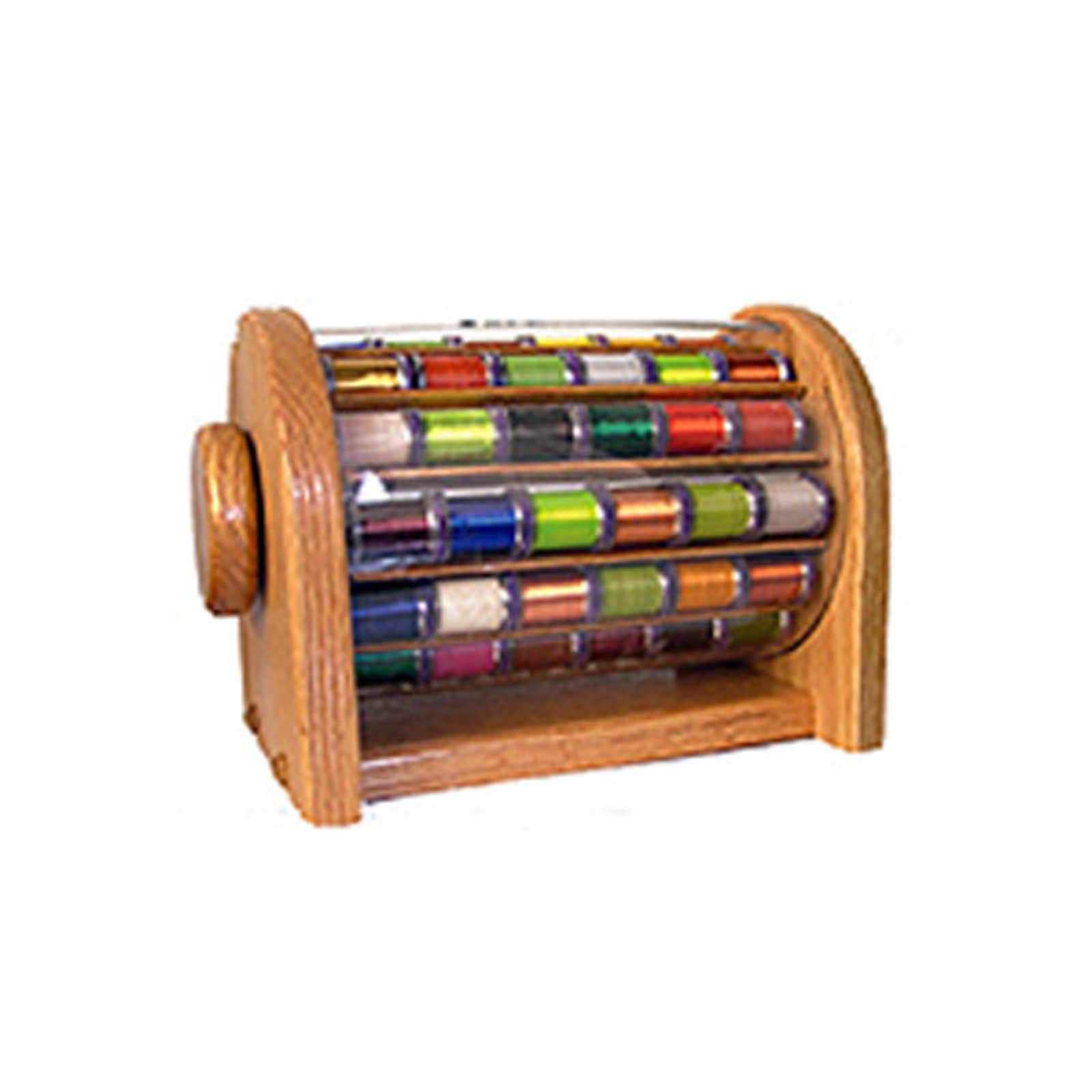 WapsiFly Furniture Spool Safe Holds 72 Spools of Fly Tying Thread