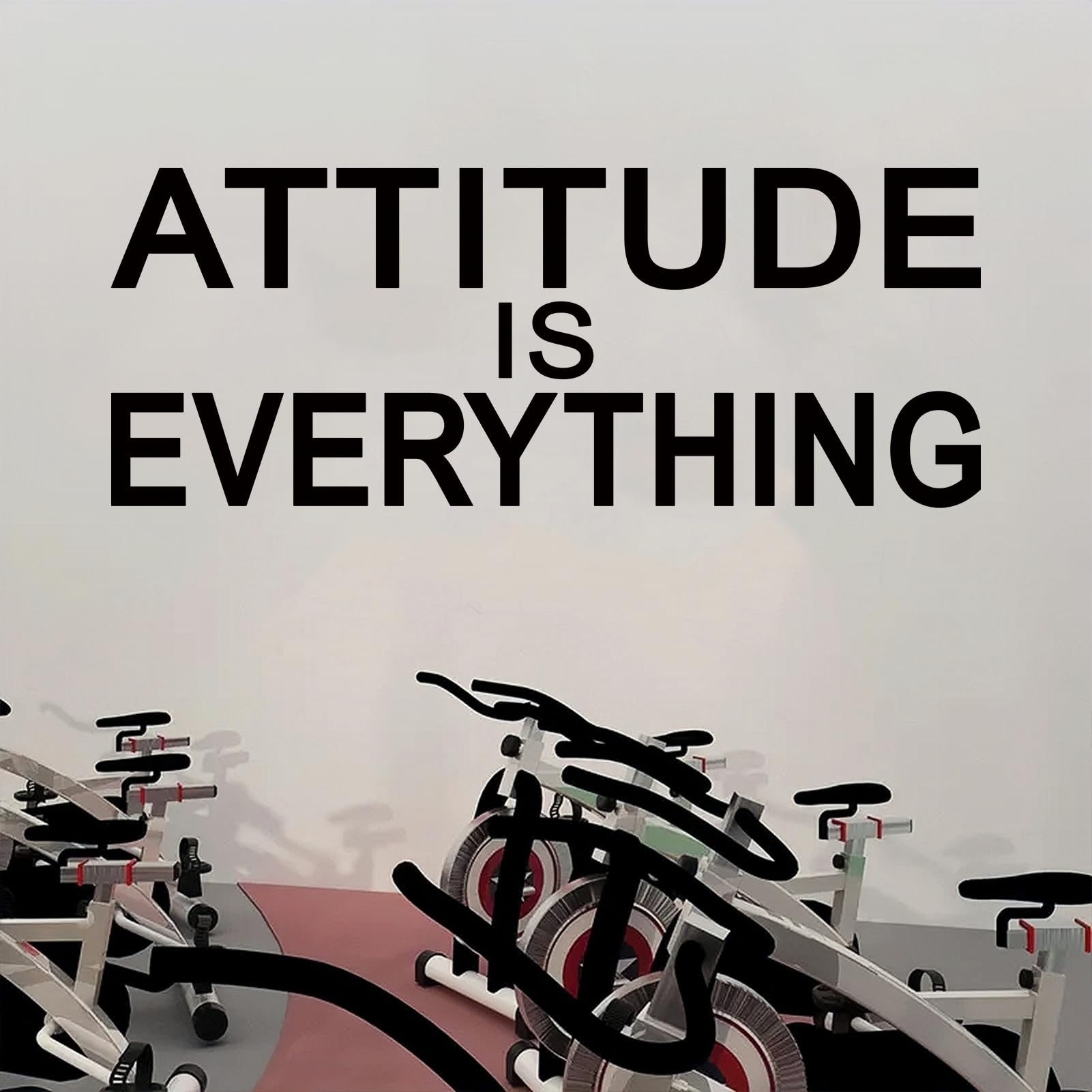 Inspirational Quotes Wall Stickers for Office: Motivational Gym School Classroom Garage Bedroom Vinyl Art Wall Decals - Image 4