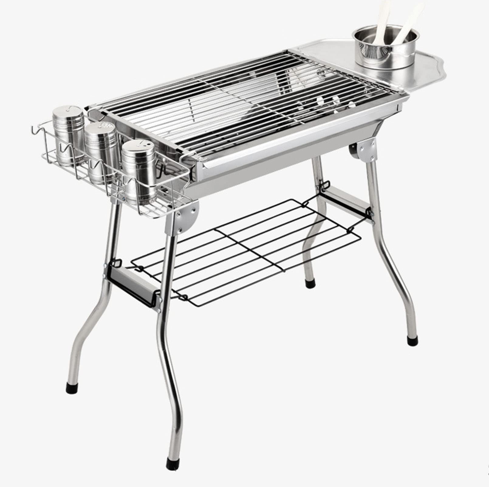 Barbecue de table portable ATIBOSH pour cuisiner sans encombre en camping