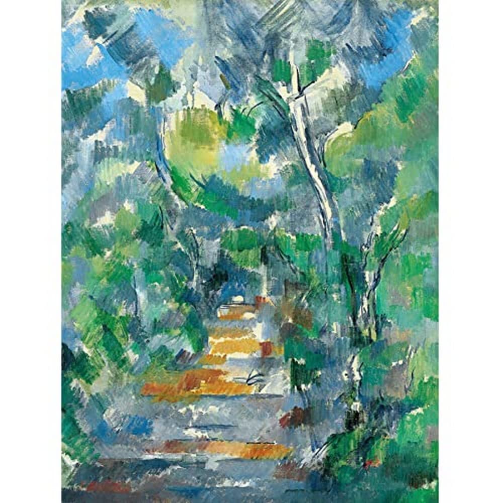 Paul Cezanne Forest Scene Large Wall Art Print Canvas Premium Poster Mural