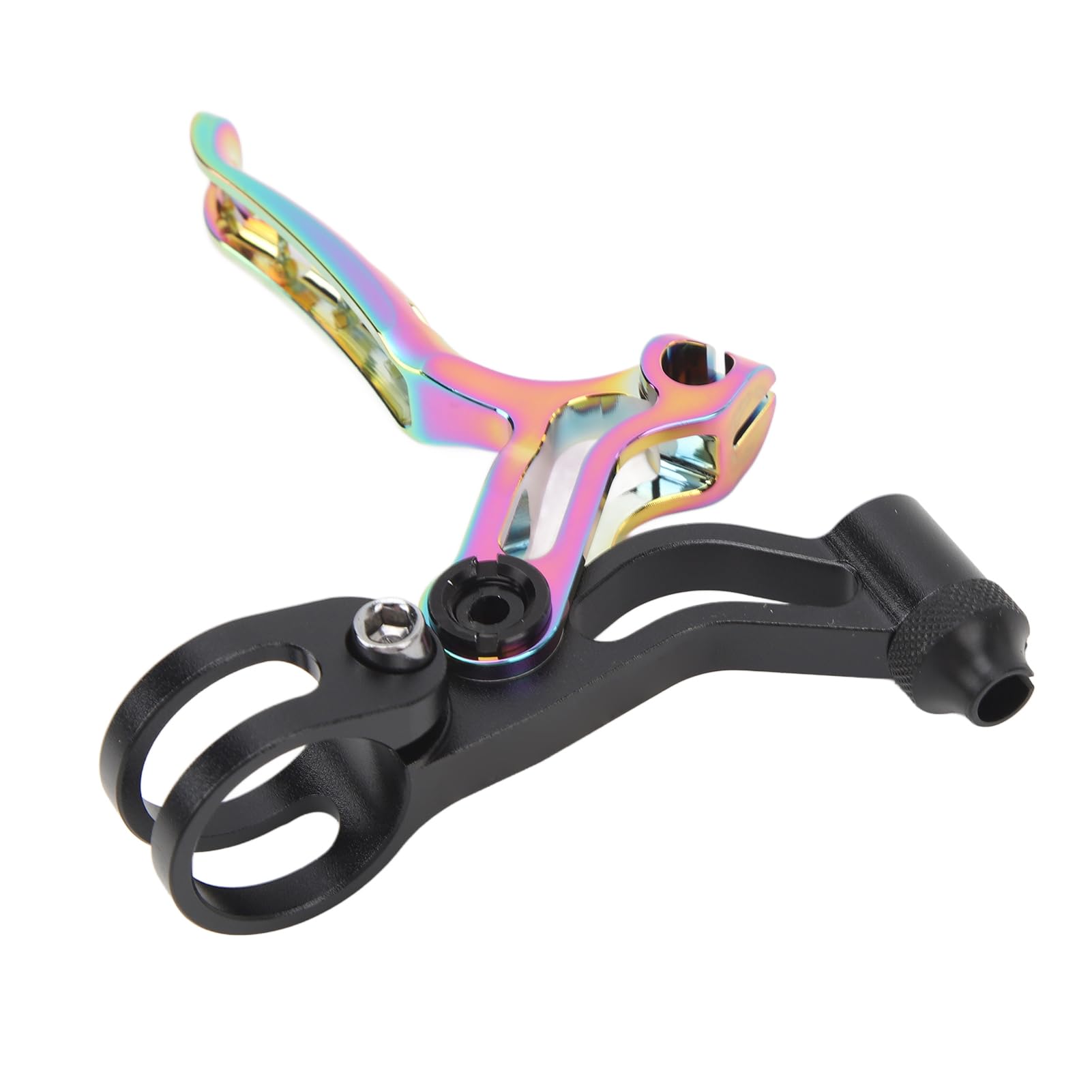 Leva del freno per bicicletta, fresata CNC in lega di alluminio ad alta durezza con cavo leggero, universale per manubrio da 22,2 mm, mountain bike, bici da corsa, bicicletta per bambini