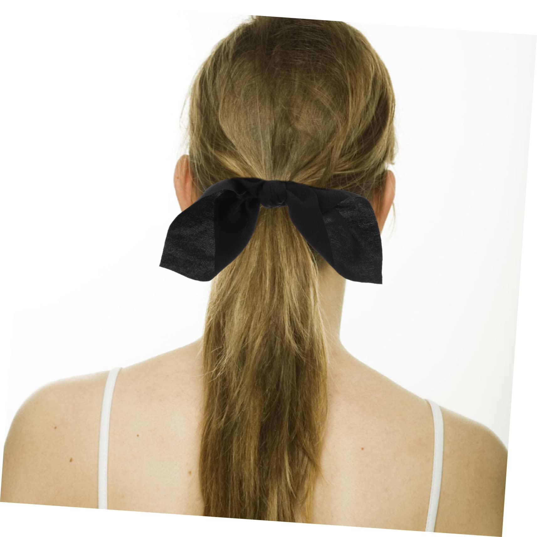minkissy 30pezzi Elastici Per Con Orecchie Di Coniglio e Fiocco Accessori Per Acconciature Eleganti e Pratici Per Donne e Ragazze