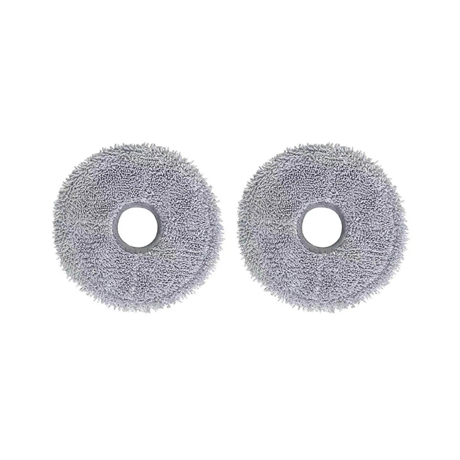 VIXWDRUTY Compatible For Xiaomi，S20+ / S20 Plus / B108GL Robot Vacuum Cleaner Spare Parts Mop Cloth Pad(2PCS)