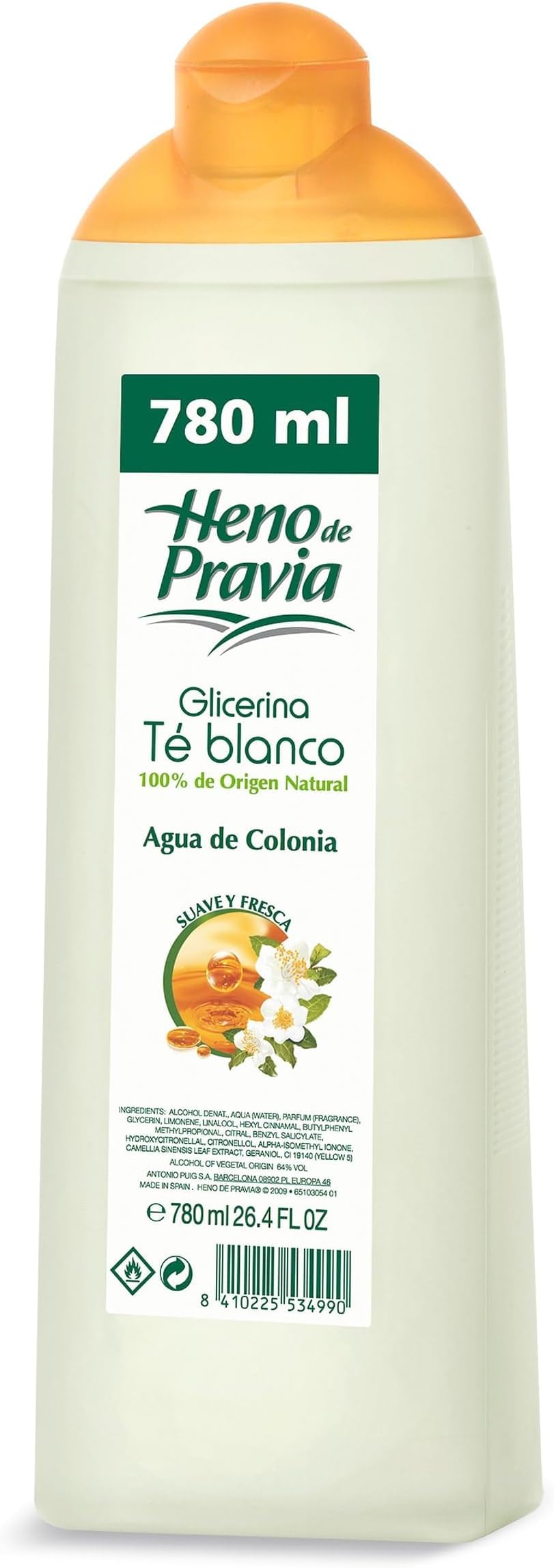 Heno Pravia Col 650Ml Te Bco Glicer