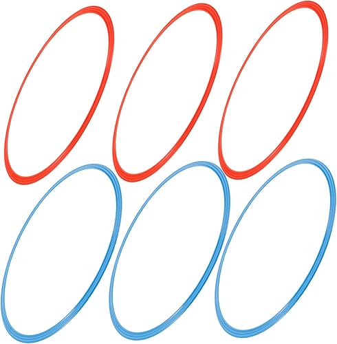 Kisangel 30 Uds. Escalera de fútbol Anillo de boxeo Anillos de gimnasia Ojo Negro Pegatinas Práctica de Pesca Enchufes de Fundición de Fútbol