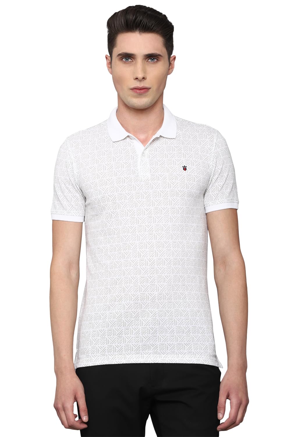 louis philippe Mens Cotton Solid Slim Fit T-Shirt-picture-12