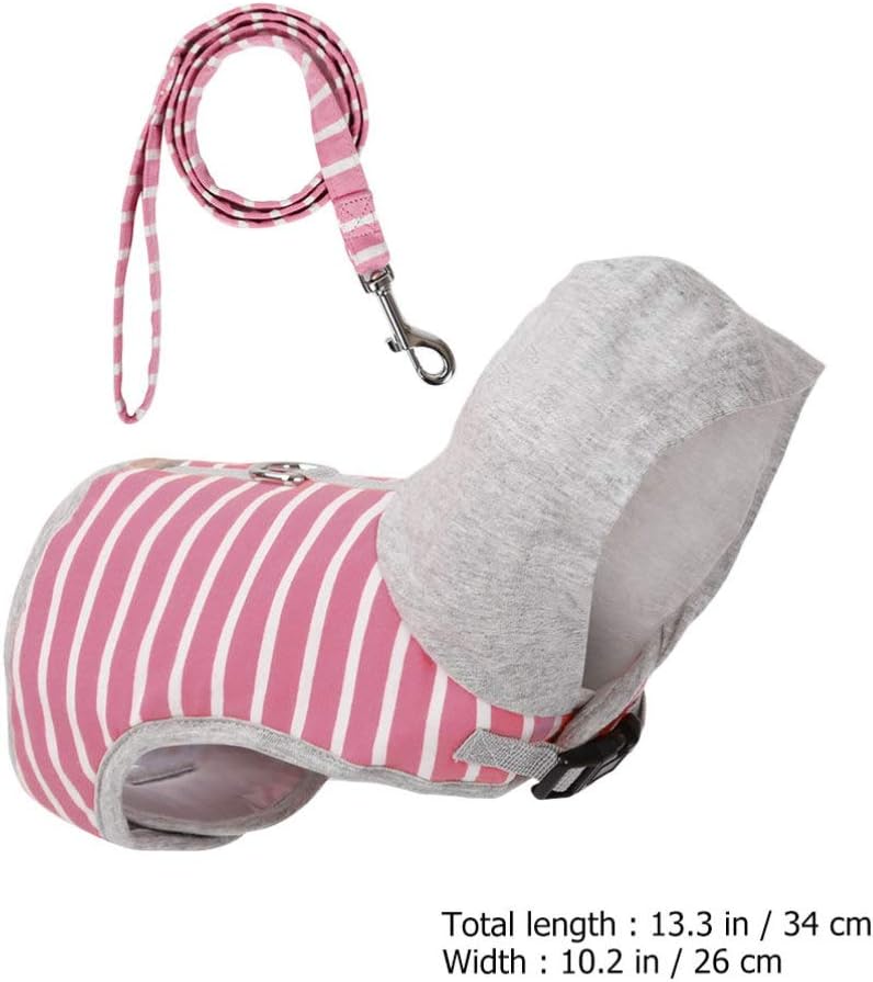 Balacoo Cat Harness Set No-Pull Breathable Vest Harness for Walking Kitten Accessories