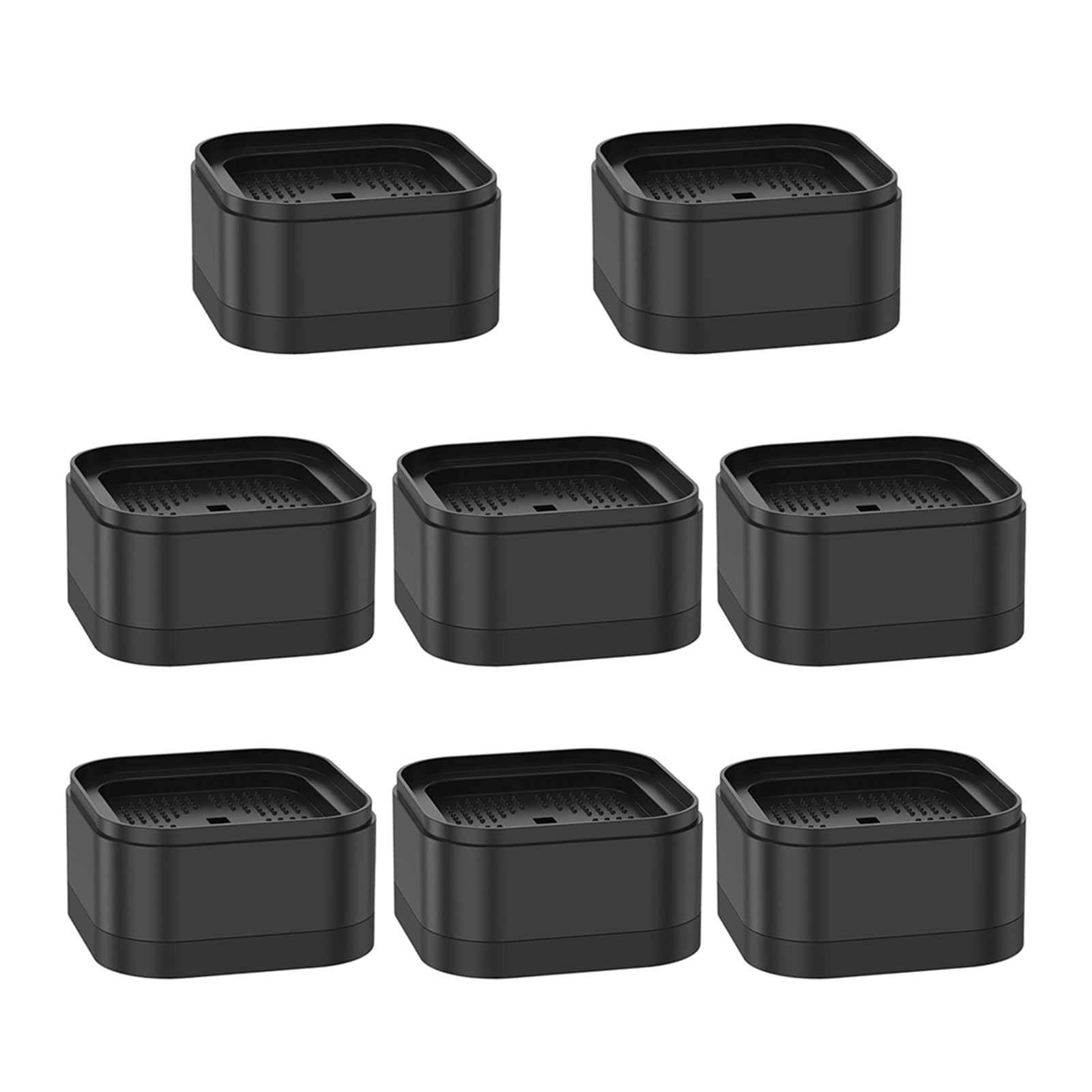 DSFIHJO Furniture Risers 4/8Pcs Adjustable Furniture Feet Riser Stackable Chair Heightening Foot Pad Bed Raising Blocks for Table Desk Couch Sofa(8PCS)