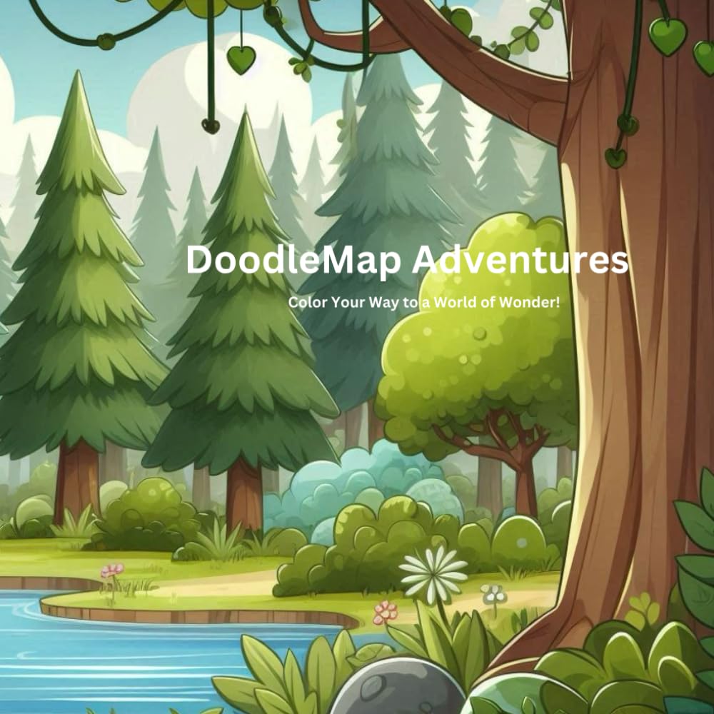 DoodleMap Adventures: Color, Discover, and Explore