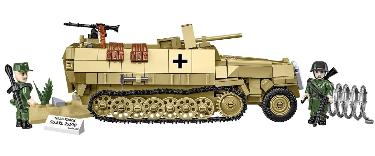 Cobi Historical Collection World War II 3130 Half Track SD.Kfz 3130