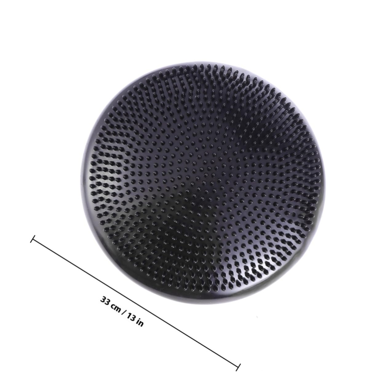 Cuscino Equilibrio Gonfiabile Nero in Pvc con Pompa Manuale | Seduta Ergonomica, Superficie Instabile per Esercizi, Adatto ai Ragazzo Ragazza Colore Casuale