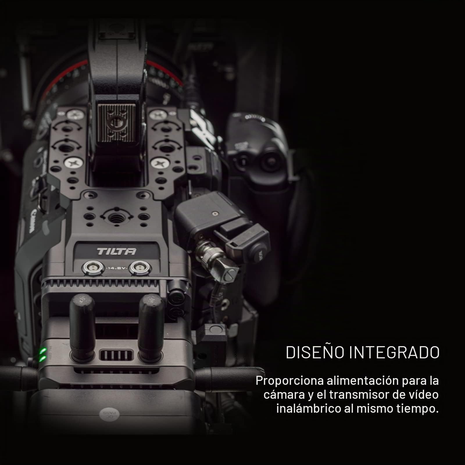 Tilta Power Supply Module Módulo de Fuente de alimentación para dji Video Transmisor Camera Accesorios Kit de fabricación de Video-V Mount TGA-DVT-V