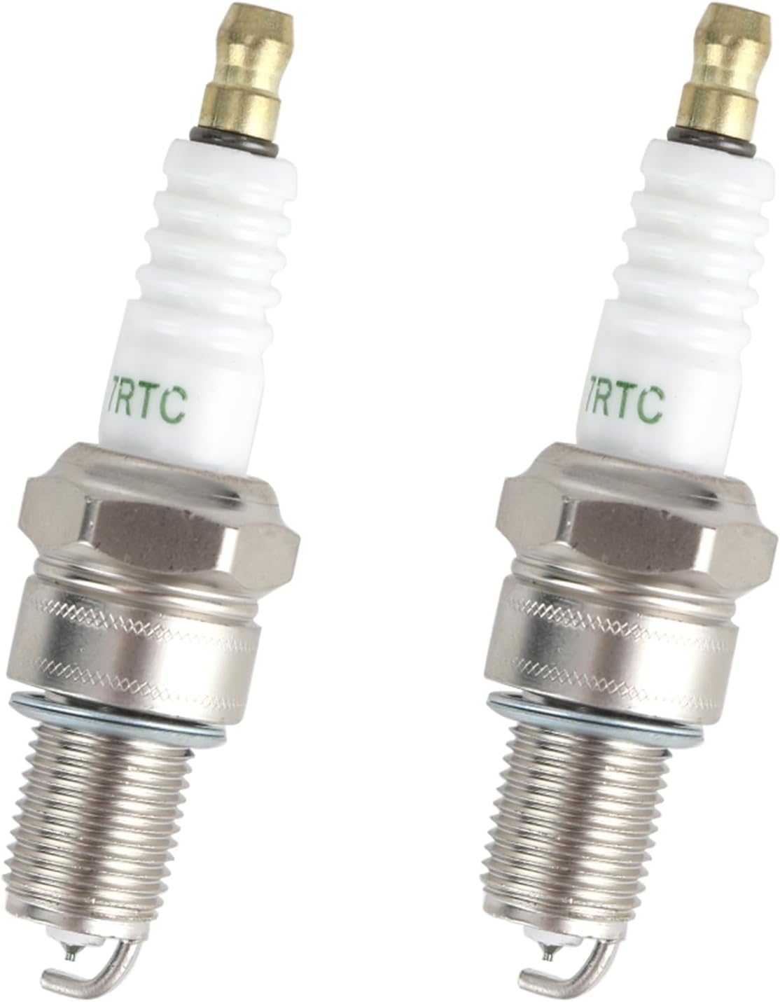 F7RTC Spark Plug Repalce for NGK 5534/BPR7ES, BOSCH 7992/WR5DC, Champion 332/RN7YC, DENSO W22EPR-U, AC Delco R41CXLS High Performance OEM Spark Plugs for Cars, Motorcycles, Small Engines (2 Pack)