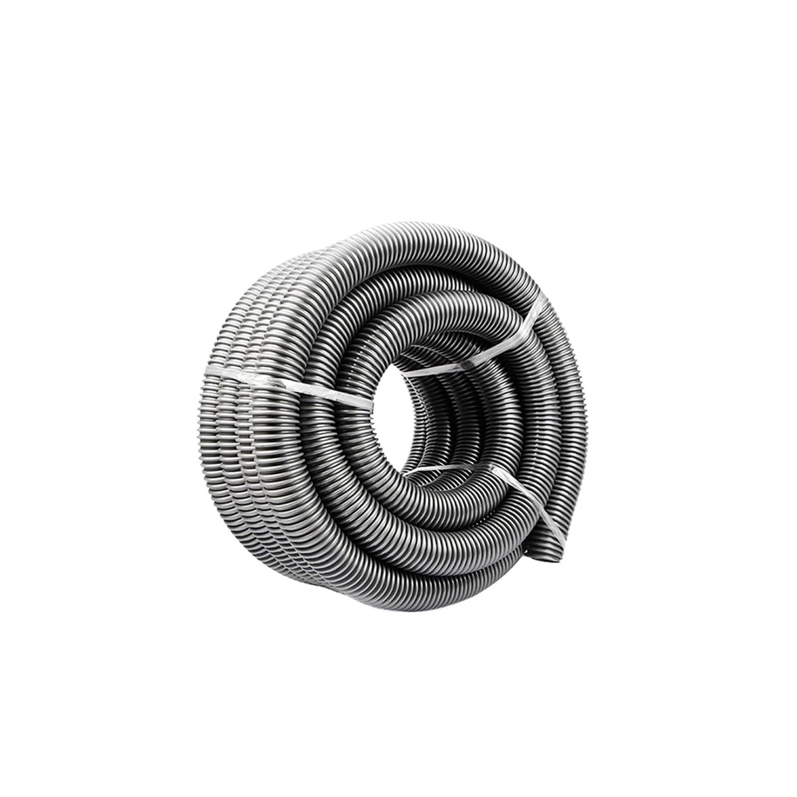 Inner 38mm Outer 45mm EVA Household Vacuum Cleaner Thread Hose Straws Soft Pipes Bellows Gray Parts Accessories, Vacuum Hose