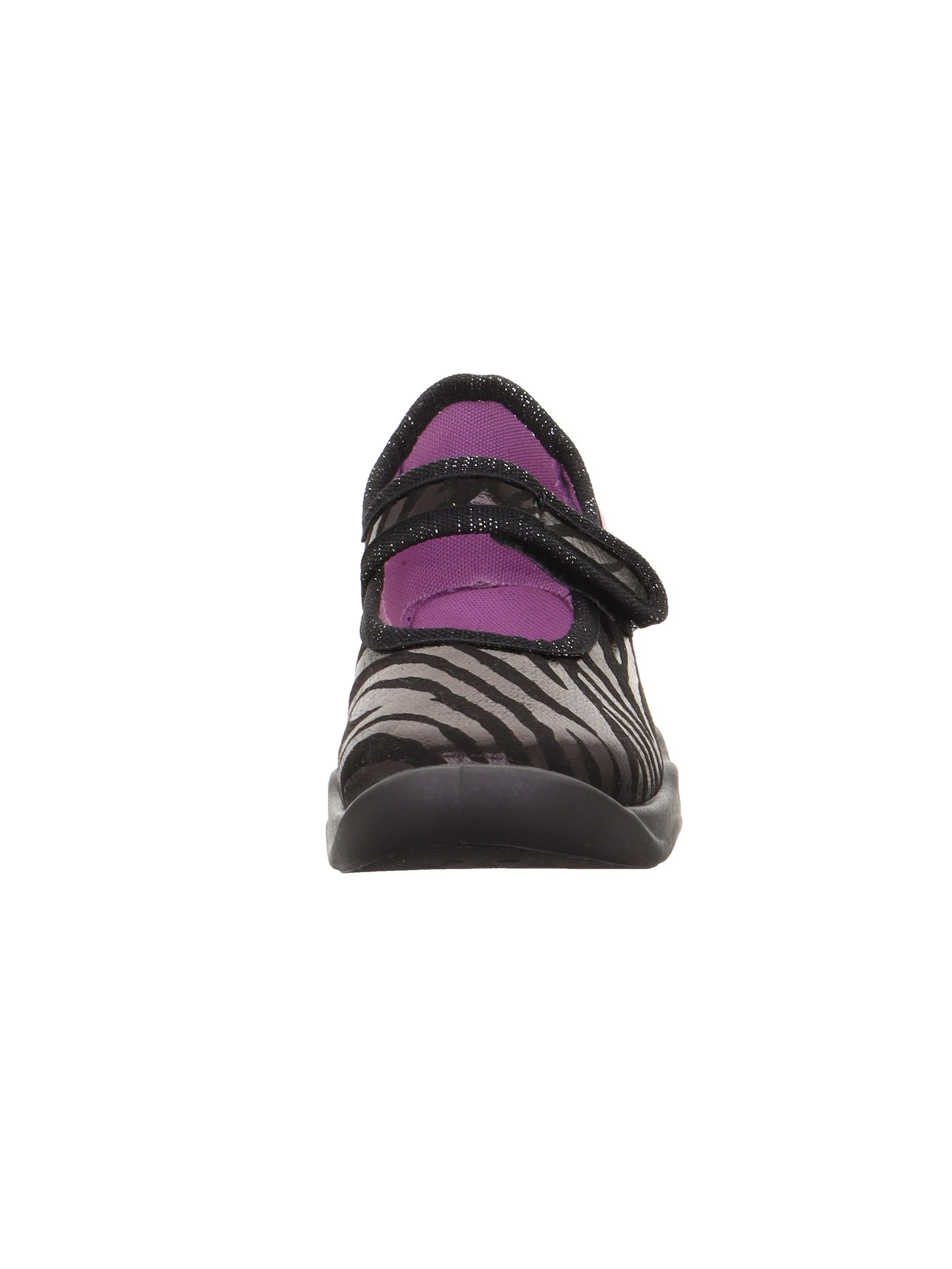 Superfit Mädchen Bubble 1-006271 Hausschuhe, Schwarz 0050, 36 EU