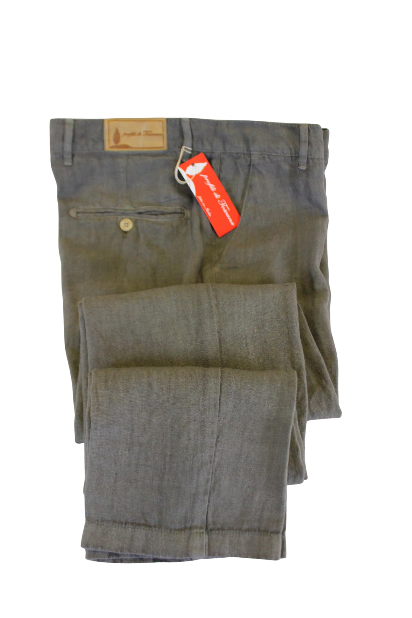 Pantaloni Lino Uomo Estivi 100% Puro Lino e Manifattura Made in Italy, Pantaloni Chino Uomo Leggeri, Massima Traspirabilità Senza Sacrificare l'Eleganza