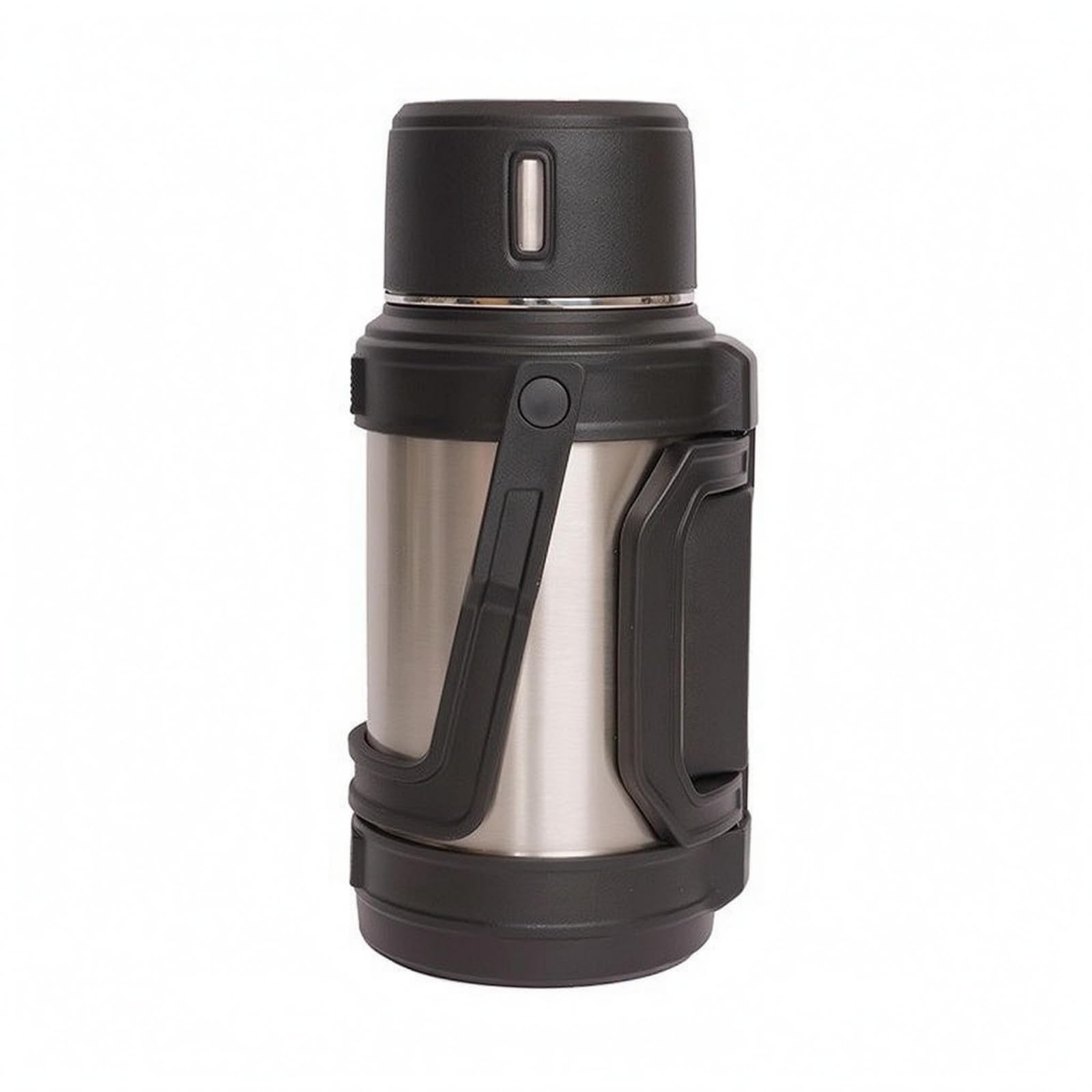 kowaku Borraccia Termica Maniglia Laterale Base Larga Borraccia Termica Acciaio Inox Resistente Alla Ruggine Recipiente Termico Portatile, Acciaio Inossidabile, 3.5 L