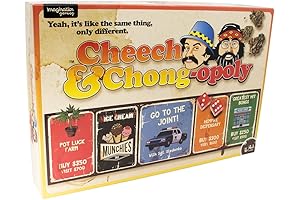 Cheech & Chong Toked Up Trading Game: Get Sky High Playtime & Relaxation