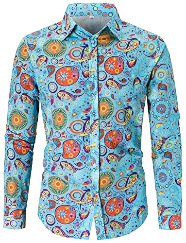 QZH.DUAO Chemise élégante à manches longues et chemise à manches courtes pour homme, Cs 30a, Taille 4XL