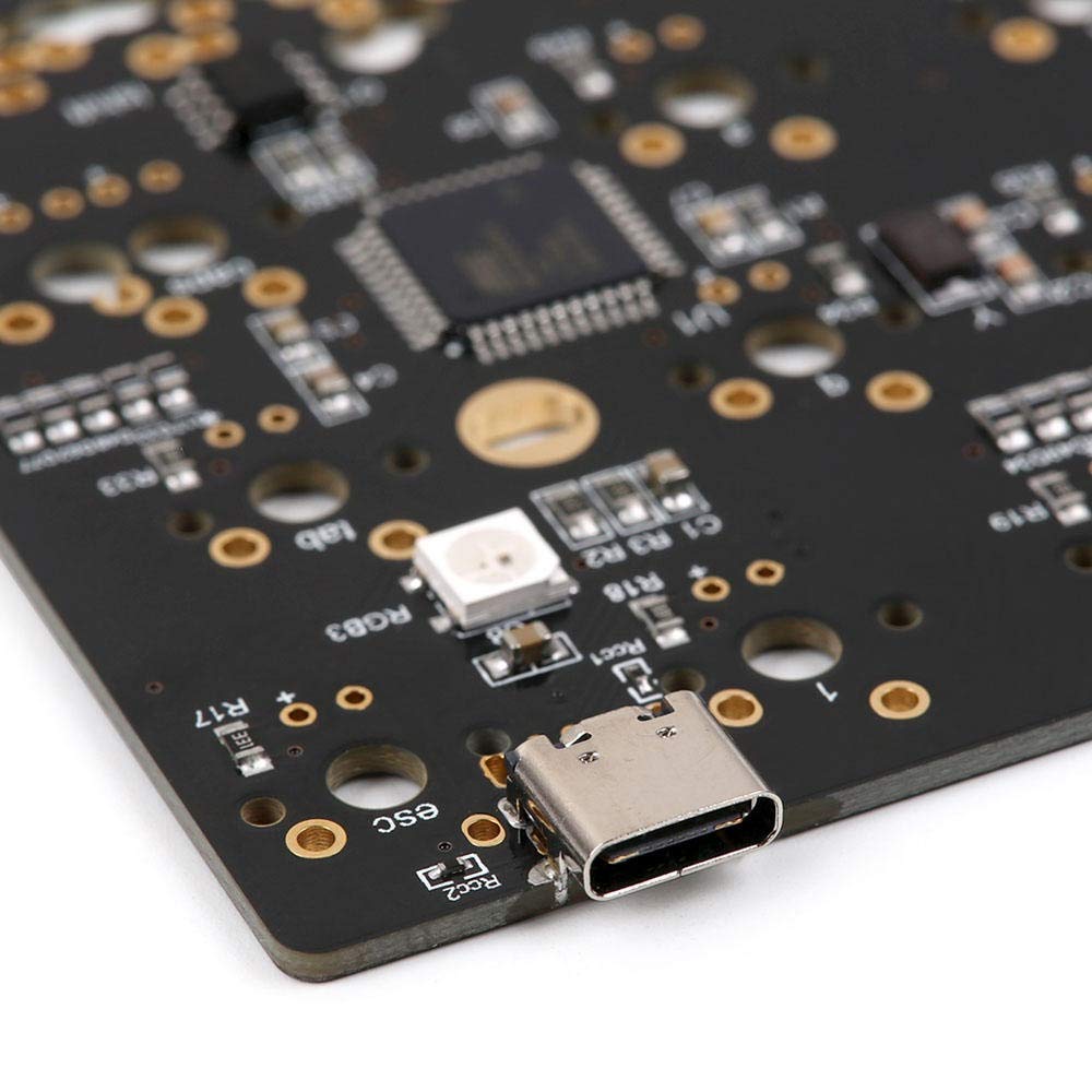 Amazon | DZ60 60％レイアウトPCB Type-Cインターフェースカスタム