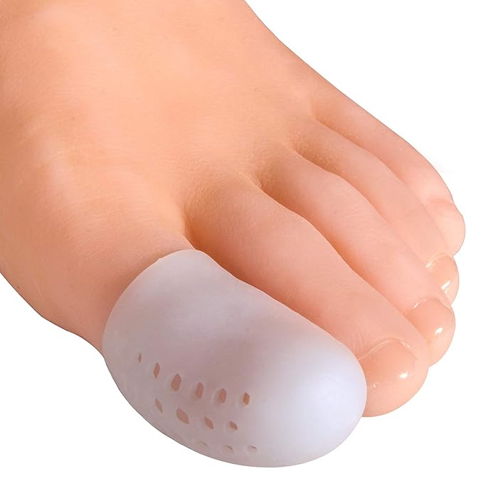 Buy Welnove Big Toe Caps Gel Toe Protector 10 Packs with Breathable Hole, Great for Cushion Toe