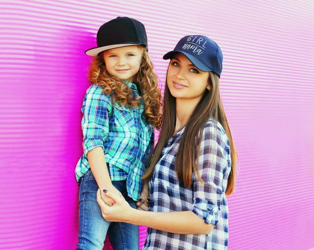 Waldeal Girl Mama Hat, Women's Baseball Cap, Adjustable Embroidery Mom Baseball Cap - Image 9