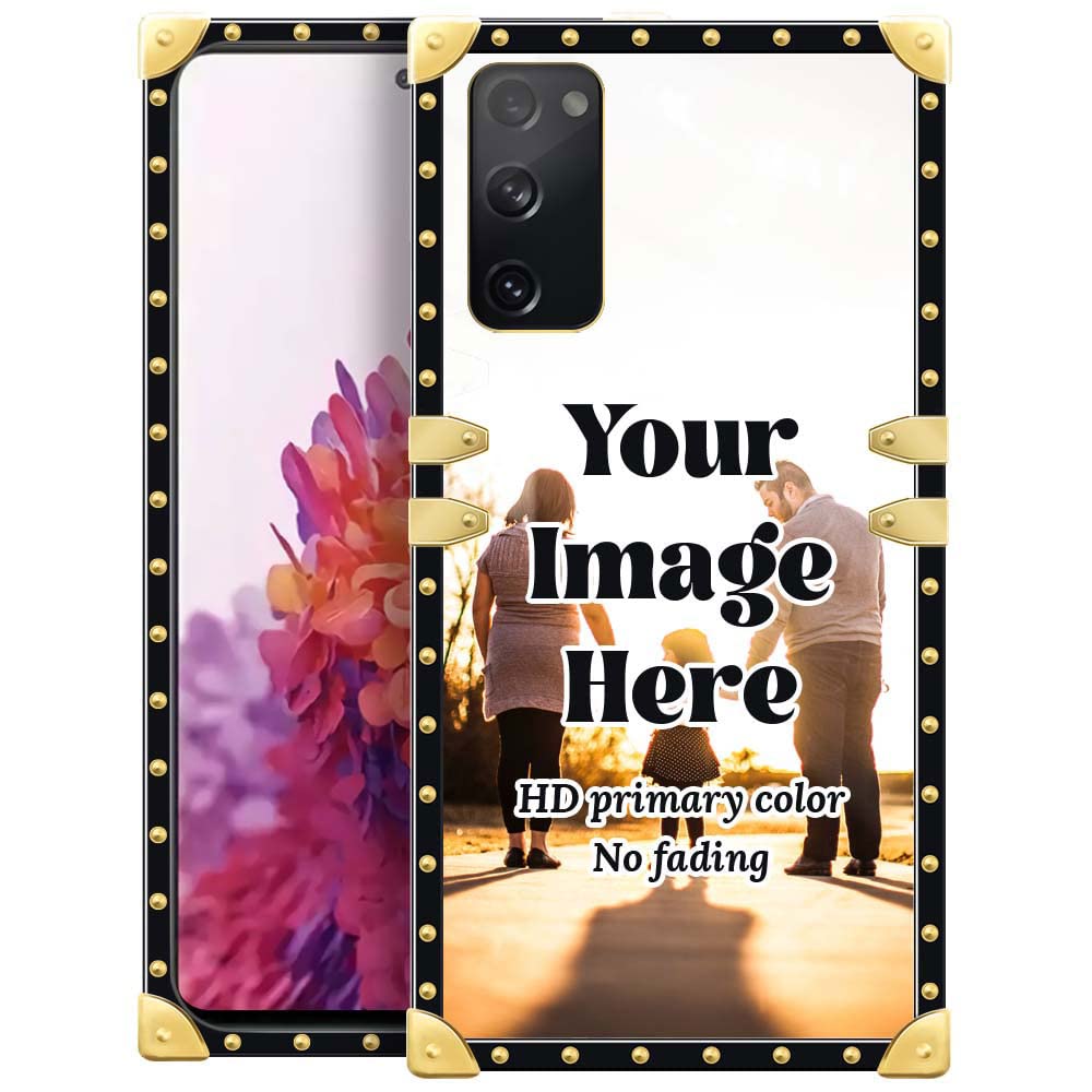 Yuning419Case Customiz Picture Phone case Compatible with Samsung Galaxy S20 FE,Photo DIY Pattern S20 FE Case for Girls,Soft TPU Shockproof Hard PC Back for Samsung Galaxy S20 FE 6.5 inch