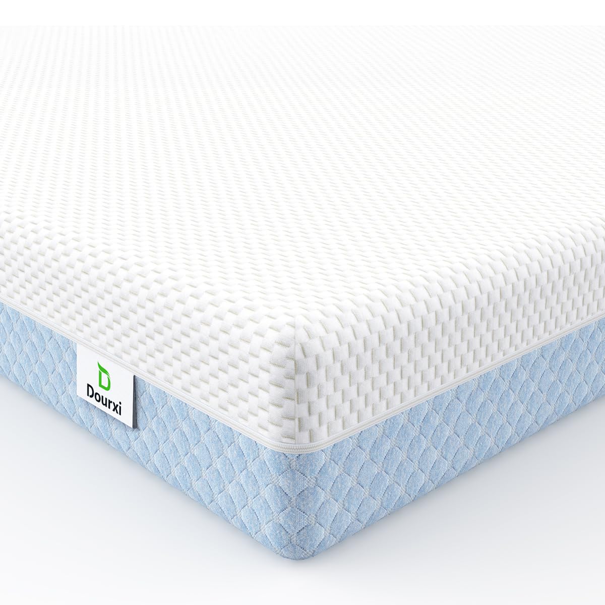 Dourxi Baby Cot Mattress, Breathable Memory Foam Toddler Mattress 140×70 CM